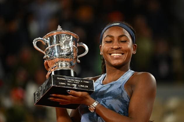 Roland Garros 2025: Victory in the Women s Singles Final by Coco Gauff (USA) who faced Aryna Sabalenka on the Philippe Chatrier court during the Grand Slam tournament, in Paris, on June 7, 2025, at the Roland-Garros stadium, - 07 06 2025 - France Ile-de-France (region) Paris -  JulienxMattiax xLexPictorium LePictorium_0310321