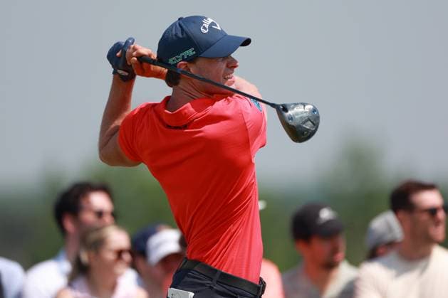 RBC Canadian Open 2025 at TPC Toronto at Osprey Valley CALEDON, ONTARIO - JUNE 07: Thomas Detry of Belgium hits from the 9th tee during the third round of the RBC Canadian Open 2025 at TPC Toronto at Osprey Valley on June 07, 2025 in Caledon, Ontario, Canada. Caledon Ontario United States  Copyright: xAmyxLemusx originalFilename:lemus-rbccanad250607_npvD0.jpg