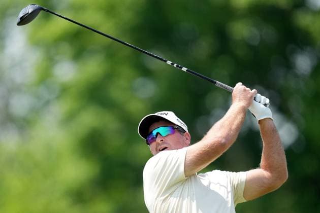 June 7, 2025, Caledon, On, CANADA: Ryan Fox tees off at the fifth hole during third round of the RBC Canadian Open golf tournament in Caledon, Ont., Saturday, June 7, 2025. Canada News - June 7, 2025  - ZUMAc35_ 20250607_zaf_c35_028 Copyright: xNathanxDenettex
