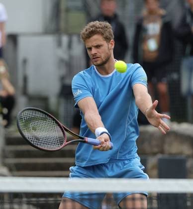 07 06 2025, ATP Tour, Boss Open Weissenhof Stuttgart , Tennis, Sport , in the picture Yannick Hanfmann GER