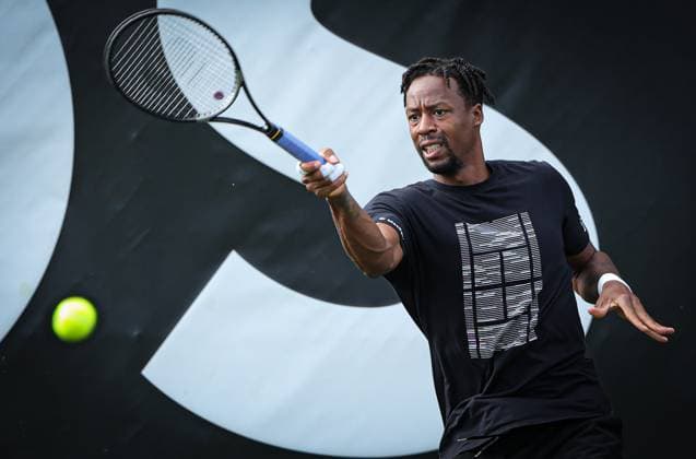 07 06 2025, ATP Tour, Boss Open Weissenhof Stuttgart , Tennis, Sport , in the picture Gael Monfils FRA