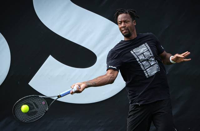 07 06 2025, ATP Tour, Boss Open Weissenhof Stuttgart , Tennis, Sport , in the picture Gael Monfils FRA