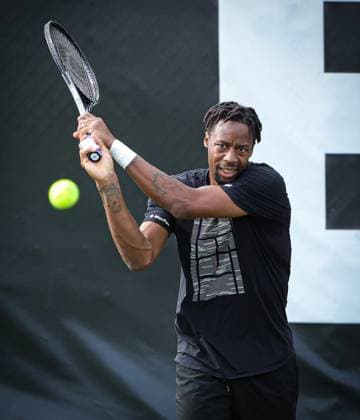 07 06 2025, ATP Tour, Boss Open Weissenhof Stuttgart , Tennis, Sport , in the picture Gael Monfils FRA
