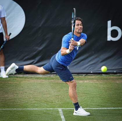 07 06 2025, ATP Tour, Boss Open Weissenhof Stuttgart , Tennis, Sport , in the picture Fabio Fognini ITA