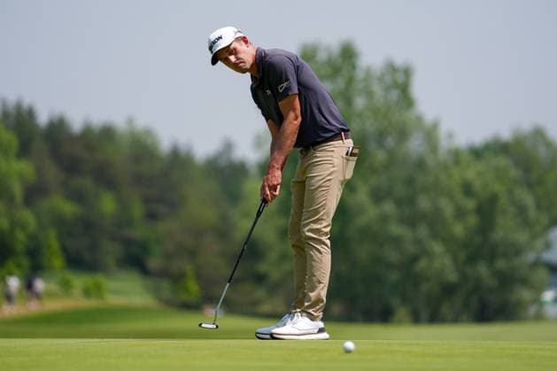 RBC Canadian Open 2025 - Round Three CALEDON, CANADA - JUNE 7 : Andrew Putnam of the United States putts on the 12th green during the third round of the RBC Canadian Open 2025 at TPC Toronto at Osprey Valley in Caledon, Ontario, Canada on June 7, 2025. Mert Alper Dervis Anadolu Ontario Canada. Editorial use only. Please get in touch for any other usage.  Copyright: x2025xAnadoluxMertxAlperxDervisx