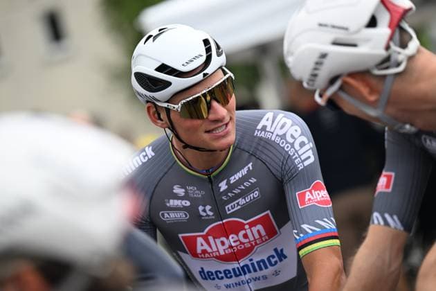 08-06-2025 Criterium Du Dauphine Libere; Tappa 01 Domerat - Montlucon; 2025, Alpecin - Deceuninck; Van Der Poel, Mathieu; Domerat; 