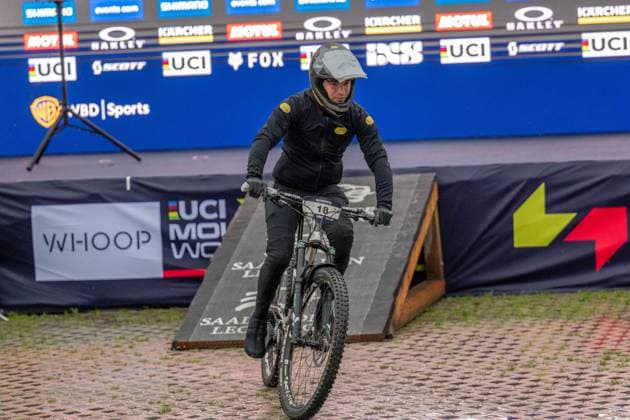 MOUNTAINBIKE - UCI MTB World Series LEOGANG,AUSTRIA,08.JUN.25 - CYCLING, MOUNTAIN BIKE - UCI Mountainbike World Cup, Enduro. Image shows Tommaso Francardo (ITA).  GEPAxpictures xWolfgangxKofler