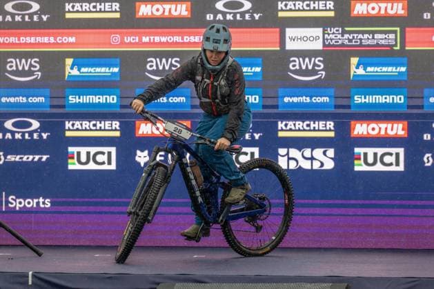 MOUNTAINBIKE - UCI MTB World Series LEOGANG,AUSTRIA,08.JUN.25 - CYCLING, MOUNTAIN BIKE - UCI Mountainbike World Cup, Enduro. Image shows Stefanie Ziegler (GER).  GEPAxpictures xWolfgangxKofler