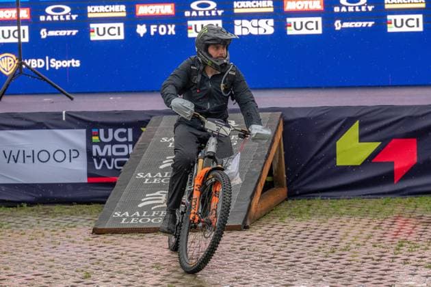 MOUNTAINBIKE - UCI MTB World Series LEOGANG,AUSTRIA,08.JUN.25 - CYCLING, MOUNTAIN BIKE - UCI Mountainbike World Cup, Enduro. Image shows Jack Moir (AUS).  GEPAxpictures xWolfgangxKofler