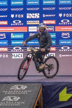 MOUNTAINBIKE - UCI MTB World Series LEOGANG,AUSTRIA,08.JUN.25 - CYCLING, MOUNTAIN BIKE - UCI Mountainbike World Cup, Enduro. Image shows Gregory Callaghan (IRL).  GEPAxpictures xWolfgangxKofler