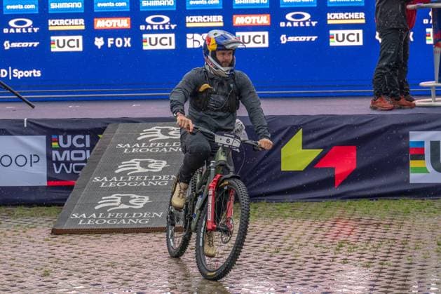 MOUNTAINBIKE - UCI MTB World Series LEOGANG,AUSTRIA,08.JUN.25 - CYCLING, MOUNTAIN BIKE - UCI Mountainbike World Cup, Enduro. Image shows Gregory Callaghan (IRL).  GEPAxpictures xWolfgangxKofler