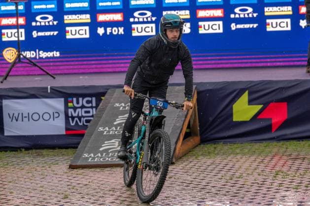 MOUNTAINBIKE - UCI MTB World Series LEOGANG,AUSTRIA,08.JUN.25 - CYCLING, MOUNTAIN BIKE - UCI Mountainbike World Cup, Enduro. Image shows Jt Fisher (USA).  GEPAxpictures xWolfgangxKofler