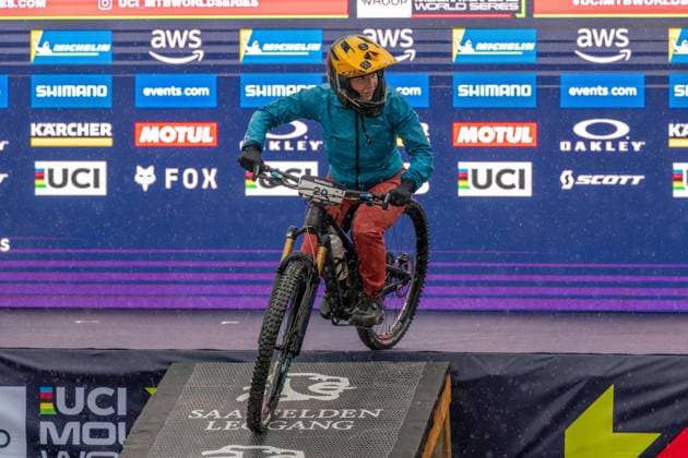 MOUNTAINBIKE - UCI MTB World Series LEOGANG,AUSTRIA,08.JUN.25 - CYCLING, MOUNTAIN BIKE - UCI Mountainbike World Cup, Enduro. Image shows Silvia Penso (ITA).  GEPAxpictures xWolfgangxKofler