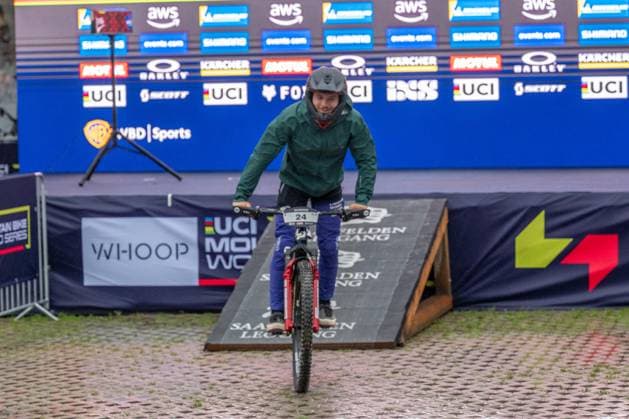 MOUNTAINBIKE - UCI MTB World Series LEOGANG,AUSTRIA,08.JUN.25 - CYCLING, MOUNTAIN BIKE - UCI Mountainbike World Cup, Enduro. Image shows Louis Jeandel (FRA).  GEPAxpictures xWolfgangxKofler