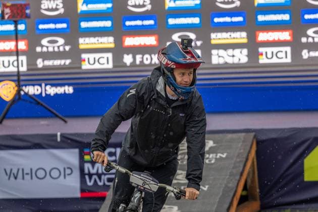 MOUNTAINBIKE - UCI MTB World Series LEOGANG,AUSTRIA,08.JUN.25 - CYCLING, MOUNTAIN BIKE - UCI Mountainbike World Cup, Enduro. Image shows Charles Murray (NZL).  GEPAxpictures xWolfgangxKofler
