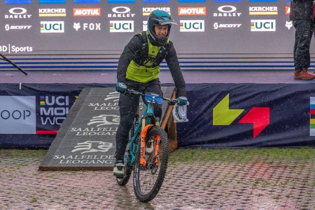MOUNTAINBIKE - UCI MTB World Series LEOGANG,AUSTRIA,08.JUN.25 - CYCLING, MOUNTAIN BIKE - UCI Mountainbike World Cup, Enduro. Image shows Slawomir Lukasik (POL).  GEPAxpictures xWolfgangxKofler