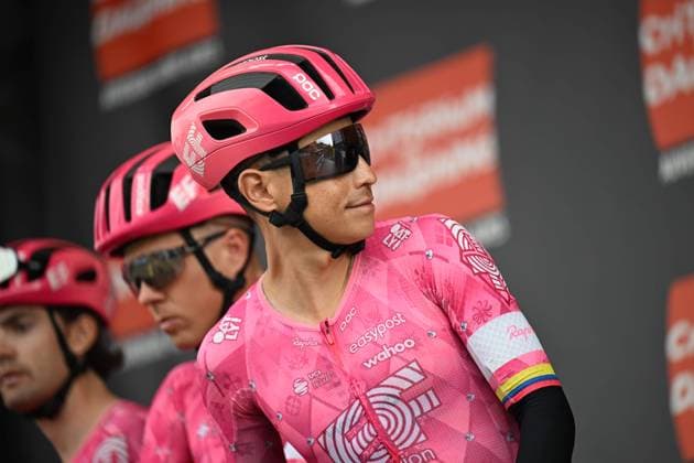 08-06-2025 Criterium Du Dauphine Libere; Tappa 01 Domerat - Montlucon; 2025, Ef Education - Easypost; Chaves Rubio, Johan Estaban; Domerat; 