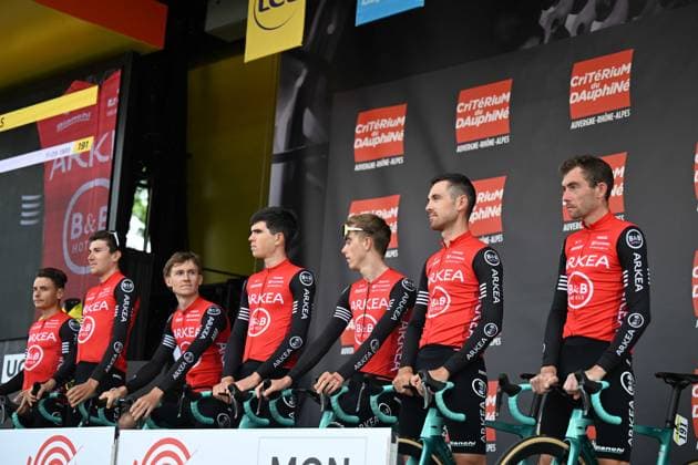 08-06-2025 Criterium Du Dauphine Libere; Tappa 01 Domerat - Montlucon; 2025, Arkea - Beb Hotel; Domerat; 