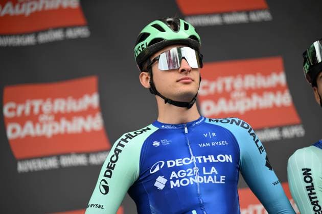 08-06-2025 Criterium Du Dauphine Libere; Tappa 01 Domerat - Montlucon; 2025, Decathlon - Ag2r La Mondiale; Seixas, Paul; Domerat; 