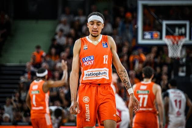 Neu Ulm, Germany, 07 06 25 Noa Essengue ratiopharm ulm Looks on during the Basketball Bundesliga Semifinals Playoffs Game 3 match between ratiopharm ulm vs FIT ONE Wuerzburg Baskets at ratiopharm Arena on June 07, 2025 in Neu Ulm, Germany Photo by Harry Langer DeFodi Images ratiopharm Arena, Germany, 07 06 25 Noa Essengue ratiopharm ulm Looks on during the Basketball Bundesliga Semifinals Playoffs Game 3 match between ratiopharm ulm vs FIT ONE Wuerzburg Baskets at Neu Ulm on June 7, 2025 in ratiopharm Arena, Germany Photo by Harry Langer DeFodi Images Photo by Harry Langer DeFodi Images