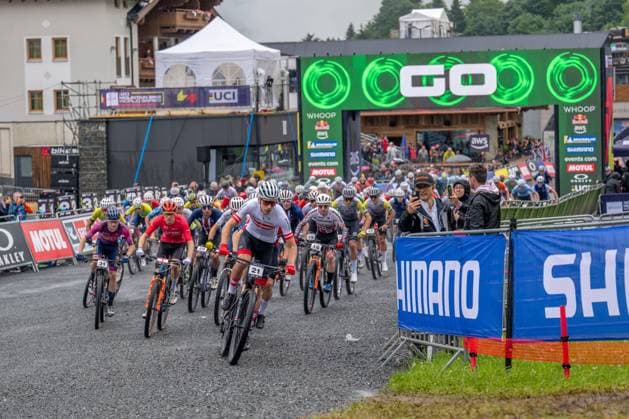 MOUNTAINBIKE - UCI MTB World Series LEOGANG,AUSTRIA,08.JUN.25 - CYCLING, MOUNTAIN BIKE - UCI Mountainbike World Cup, Cross-Country Olympic. Image shows Julius Scherrer (AUT).  GEPAxpictures xWolfgangxKofler