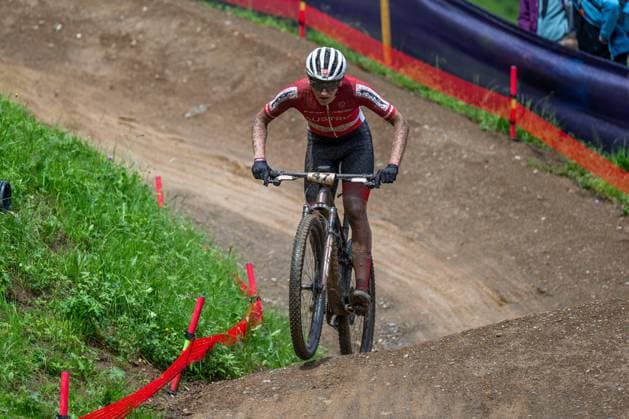 MOUNTAINBIKE - UCI MTB World Series LEOGANG,AUSTRIA,08.JUN.25 - CYCLING, MOUNTAIN BIKE - UCI Mountainbike World Cup, Cross-Country Olympic. Image shows Alexander Hammerle (AUT).  GEPAxpictures xWolfgangxKofler