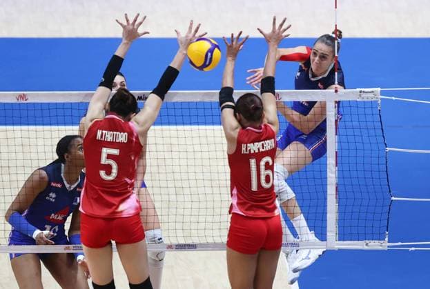 Volleyball, Women, Nations League, France - Thailand