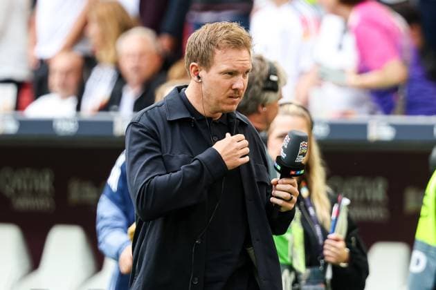 Julian Nagelsmann Germany, national coach at the interview GER, Germany vs France, football, UEFA, Nations League, place3, season 2024 2025, 08 06 2025 GER, Germany vs France, football, UEFA, Nations League, place3, season 2024 2025, 08 06 2025 Stuttgart Copyright: xEibner-Pressefoto RogerxBuerkex EP_RBE