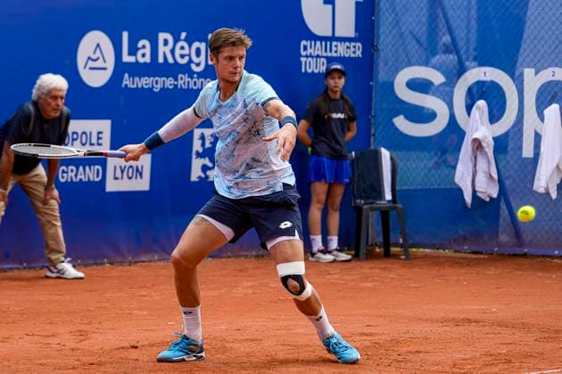 TENNIS : Open Sopra Steria - Lyon Villeurbanne 08 06 2025 Maxime Janvier (FRA) vs Mae Malige (FRA) lors des qualifications du tournoi de tennis ATP, Tennis Herren Challenger Tour, Open Sopra Steria Ã Lyon-Villeurbanne, le 09 06 2025. Photo Sandrine Thesillat PsNewZ VilleurbanneFrance  Copyright: xSandrinexTHESILLATx
