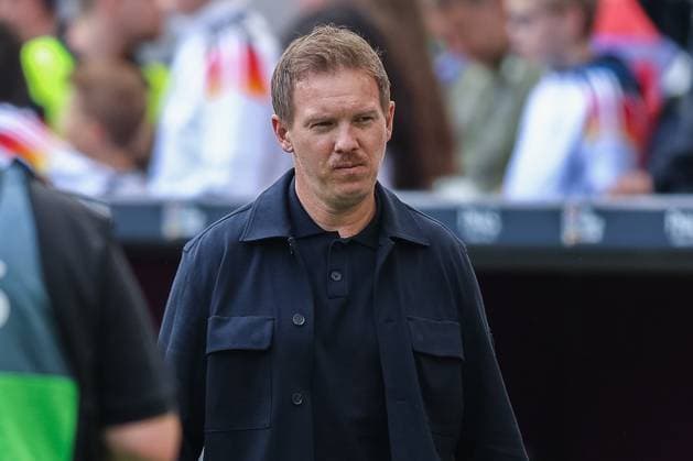 UEFA Nations League Finals 2025 Germany Match for 3rd place Germany France on 08 06 2025 at the Stuttgart Arena in Stuttgart Julian Nagelsmann national coach xJRx