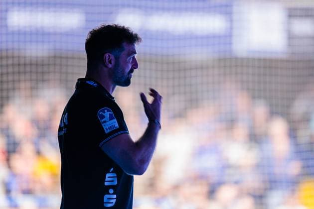 Florian Kehrmann TBV Lemgo Lippe, Coach GER, TBV Lemgo Lippe vs Frisch Auf Goeppingen, Handball, 1 Bundesliga, Matchday 34, Season 2024 2025, 08 06 2025 GER, TBV Lemgo Lippe vs Frisch Auf Goeppingen, Handball, 1 Bundesliga, Matchday 34, Season 2024 2025, 08 06 2025 Lemgo Copyright: xEibner-Pressefoto JanxRollingerx EP_JSK