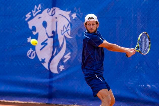 TENNIS : Open Sopra Steria - Lyon Villeurbanne 08 06 2025 Lucas Poullain (FRA) vs Yoshka Sborowsky (FRA) lors des qualifications du tournoi de tennis ATP, Tennis Herren Challenger Tour, Open Sopra Steria Ã Lyon-Villeurbanne, le 09 06 2025. Photo Sandrine Thesillat PsNewZ VilleurbanneFrance  Copyright: xSandrinexTHESILLATx