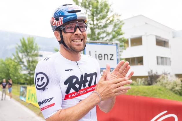 08 06 2025, Lienz, AUT, 37 Dolomite Cycling Tour, 10 SuperGiroDolomiti, in the picture Benjamin Karl AUT Benjamin Karl AUT during the 37th Dolomite Cycling Tour and 10th SuperGiroDolomiti in Lienz, Austria on 2025 06 08 Expa Lienz  EP_gro