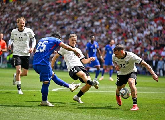 Football, Nations League, Playoffs, Germany - France