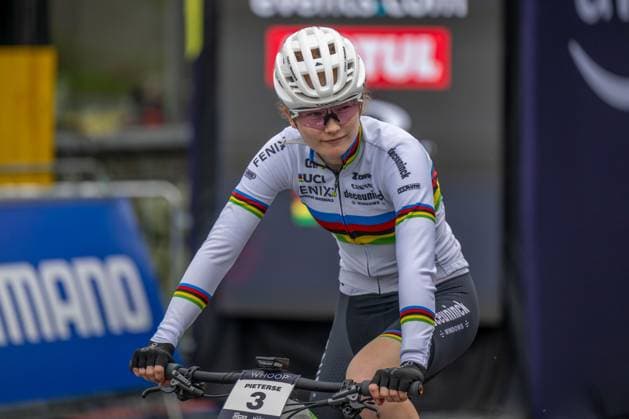 MOUNTAINBIKE - UCI MTB World Series LEOGANG,AUSTRIA,08.JUN.25 - CYCLING, MOUNTAIN BIKE - UCI Mountainbike World Cup, Cross-Country Olympic. Image shows Puck Pieterse (NED).  GEPAxpictures xWolfgangxKofler