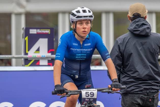 MOUNTAINBIKE - UCI MTB World Series LEOGANG,AUSTRIA,08.JUN.25 - CYCLING, MOUNTAIN BIKE - UCI Mountainbike World Cup, Cross-Country Olympic. Image shows Mona Mitterwallner (AUT).  GEPAxpictures xWolfgangxKofler