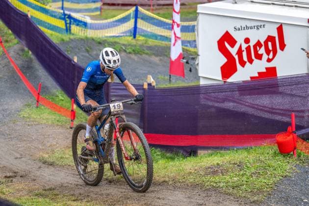 MOUNTAINBIKE - UCI MTB World Series LEOGANG,AUSTRIA,08.JUN.25 - CYCLING, MOUNTAIN BIKE - UCI Mountainbike World Cup, Cross-Country Olympic. Image shows Tamara Wiedmann (AUT).  GEPAxpictures xWolfgangxKofler