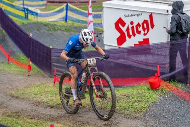 MOUNTAINBIKE - UCI MTB World Series LEOGANG,AUSTRIA,08.JUN.25 - CYCLING, MOUNTAIN BIKE - UCI Mountainbike World Cup, Cross-Country Olympic. Image shows Tamara Wiedmann (AUT).  GEPAxpictures xWolfgangxKofler
