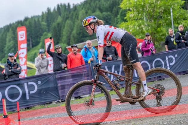 MOUNTAINBIKE - UCI MTB World Series LEOGANG,AUSTRIA,08.JUN.25 - CYCLING, MOUNTAIN BIKE - UCI Mountainbike World Cup, Cross-Country Olympic. Image shows Laura Stigger (AUT).  GEPAxpictures xWolfgangxKofler