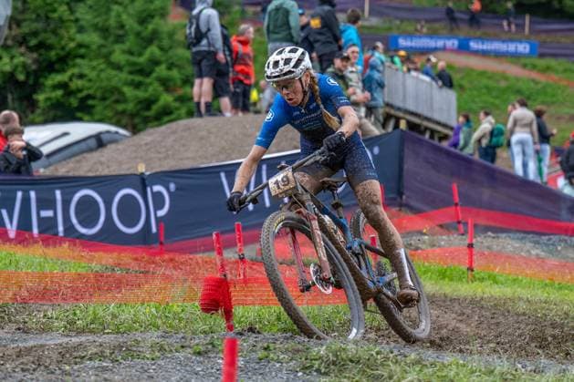 MOUNTAINBIKE - UCI MTB World Series LEOGANG,AUSTRIA,08.JUN.25 - CYCLING, MOUNTAIN BIKE - UCI Mountainbike World Cup, Cross-Country Olympic. Image shows Tamara Wiedmann (AUT).  GEPAxpictures xWolfgangxKofler