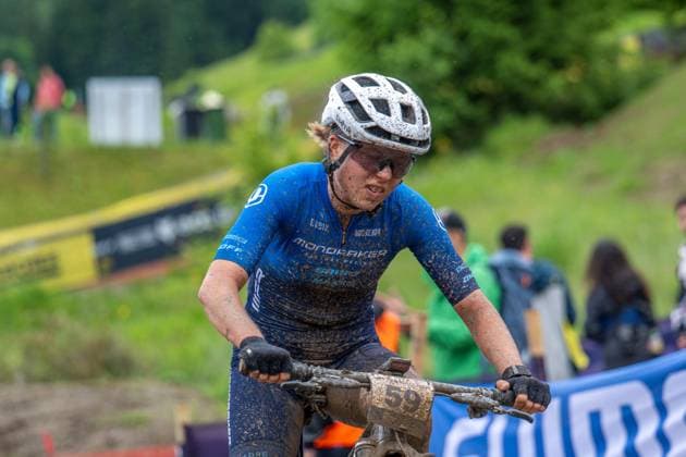 MOUNTAINBIKE - UCI MTB World Series LEOGANG,AUSTRIA,08.JUN.25 - CYCLING, MOUNTAIN BIKE - UCI Mountainbike World Cup, Cross-Country Olympic. Image shows Mona Mitterwallner (AUT).  GEPAxpictures xWolfgangxKofler