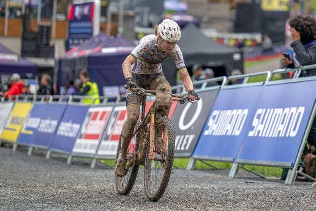 MOUNTAINBIKE - UCI MTB World Series LEOGANG,AUSTRIA,08.JUN.25 - CYCLING, MOUNTAIN BIKE - UCI Mountainbike World Cup, Cross-Country Olympic. Image shows Puck Pieterse (NED).  GEPAxpictures xWolfgangxKofler