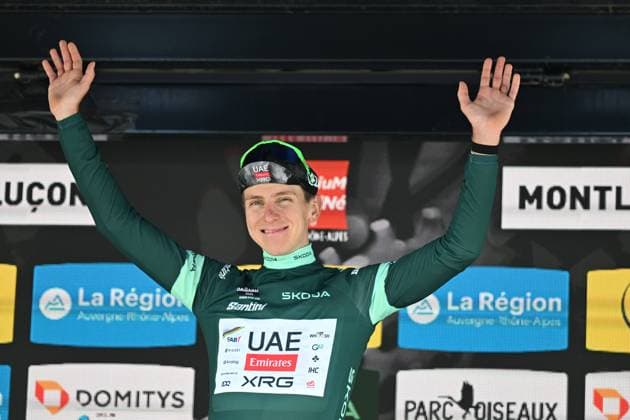 08-06-2025 Criterium Du Dauphine Libere; Tappa 01 Domerat - Montlucon; 2025, Uae Team Emirates - Xrg; Pogacar, Tadej; Montlucon; 