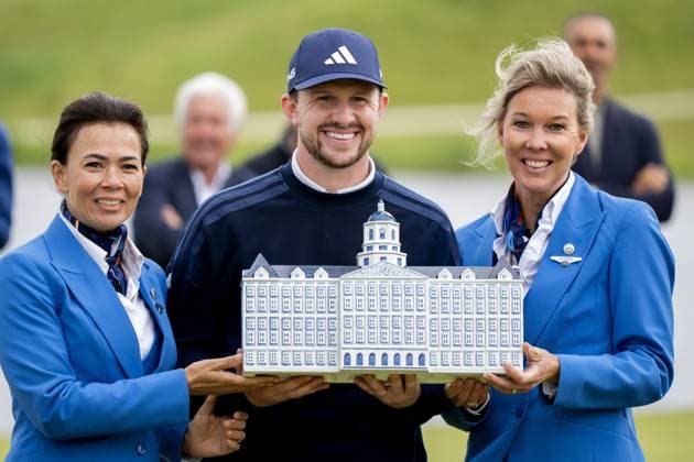 BADHOEVEDORP - Connor Syme (SCO) wins the KLM Open golf tournament at golf club The International. ANP SANDER KONING xVIxANPxSportx xxANPxIVx 529562675 originalFilename: 529562675.jpg