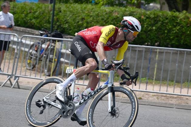 08-06-2025 Criterium Du Dauphine Libere; Tappa 01 Domerat - Montlucon; 2025, Cofidis; Ourselin, Paul; Montlucon; 