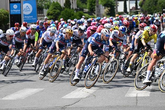 08-06-2025 Criterium Du Dauphine Libere; Tappa 01 Domerat - Montlucon; 2025, Soudal - Quick Step; Evenepoel, Remco; Montlucon; 