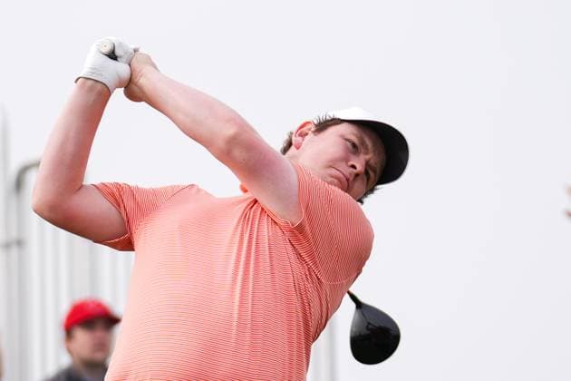 RBC Canadian Open 2025 - Final Round CALEDON, CANADA - JUNE 8 : Robert MacIntyre of Scotland hits his tee shot on the 1st hole during the final round of the RBC Canadian Open 2025 at TPC Toronto at Osprey Valley in Caledon, Ontario, Canada on June 8, 2025. Mert Alper Dervis Anadolu Ontario Canada. Editorial use only. Please get in touch for any other usage.  Copyright: x2025xAnadoluxMertxAlperxDervisx