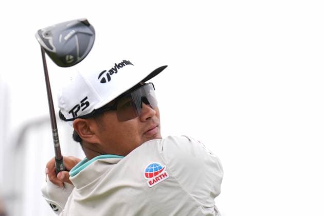 RBC Canadian Open 2025 - Final Round CALEDON, CANADA - JUNE 8 : Ryo Hisatsune of Japan hits his tee shot on the 1st hole during the final round of the RBC Canadian Open 2025 at TPC Toronto at Osprey Valley in Caledon, Ontario, Canada on June 8, 2025. Mert Alper Dervis Anadolu Caledon Canada. Editorial use only. Please get in touch for any other usage.  Copyright: x2025xAnadoluxMertxAlperxDervisx