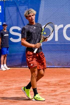 TENNIS : Open Sopra Steria - Lyon Villeurbanne 08 06 2025 Timothee Lustig (FRA) vs Michael Vrbensky (CZE) lors des qualifications du tournoi de tennis ATP, Tennis Herren Challenger Tour, Open Sopra Steria Ã Lyon-Villeurbanne, le 09 06 2025. Photo Sandrine Thesillat PsNewZ VilleurbanneFrance  Copyright: xSandrinexTHESILLATx