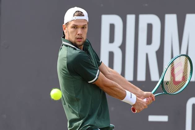 TENNIS - Birmingham Open 2025 BIRMINGHAM,ENGLAND,08.JUN.25 - TENNIS - ATP, Tennis Herren Challenger Tour, Birmingham Open, final. Image shows Otto Virtanen (FIN).  GEPAxpictures xAlanxGrieves